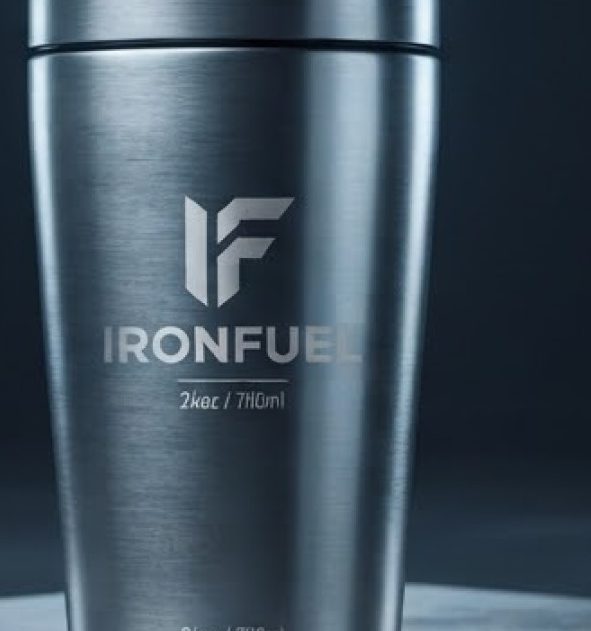 Steel Shaker 700ml — detail view