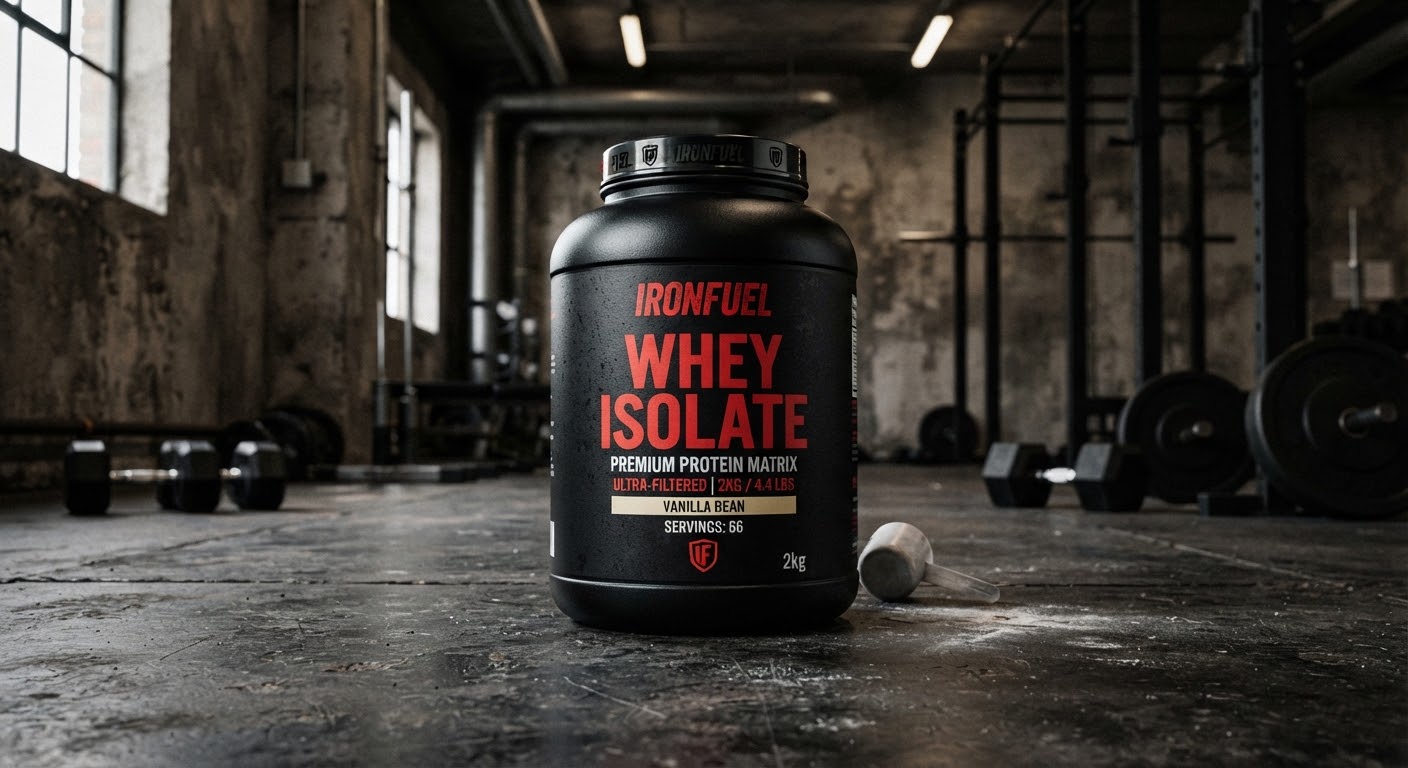 Whey Isolate 2kg — Vanilla Bean — product photo